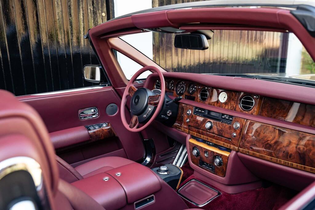 Rolls-Royce Phantom 6.7 V12drophead Coupe Euro 4 Black #6