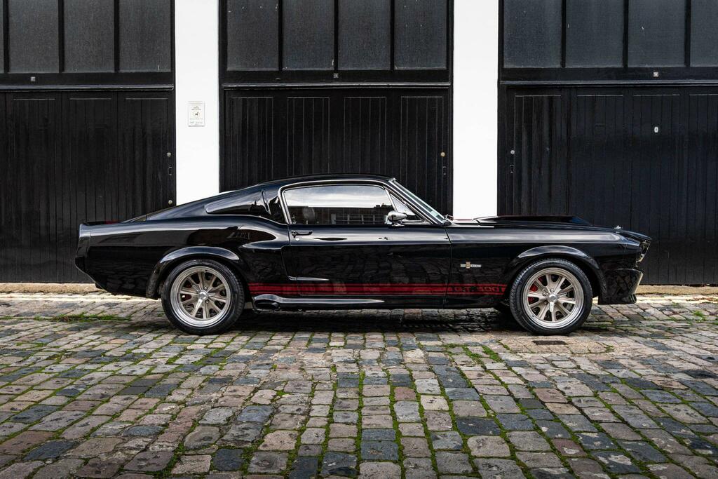 Ford Mustang Gt500 Shelby Black #5
