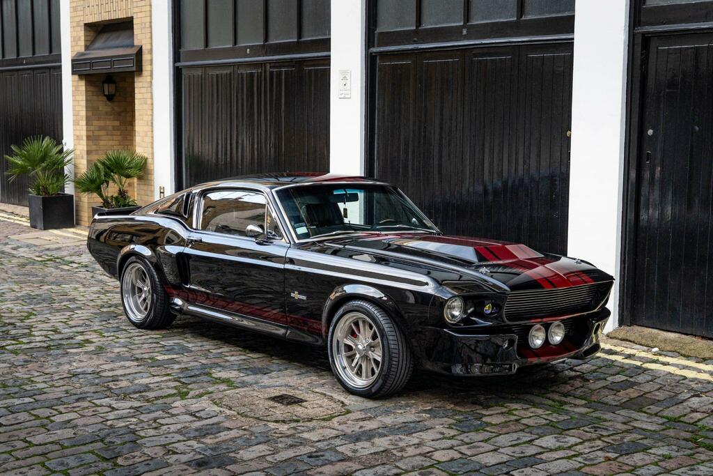 Ford Mustang Gt500 Shelby Black #4