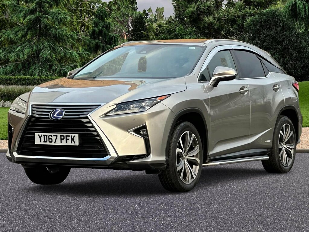 Lexus RX 3.5 450H V6 Luxury Cvt 4Wd Euro 6 Ss YD67PFK Silver #4