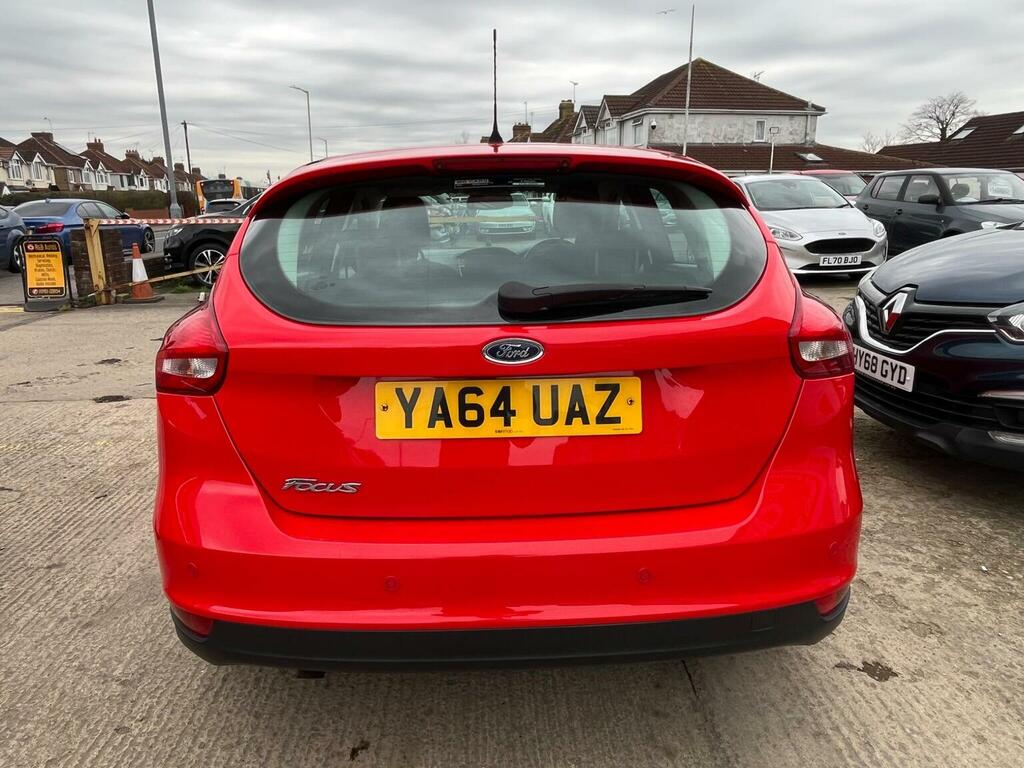 Ford Focus 1.6 Tdci Titanium Euro 5 Ss YA64UAZ Red #5