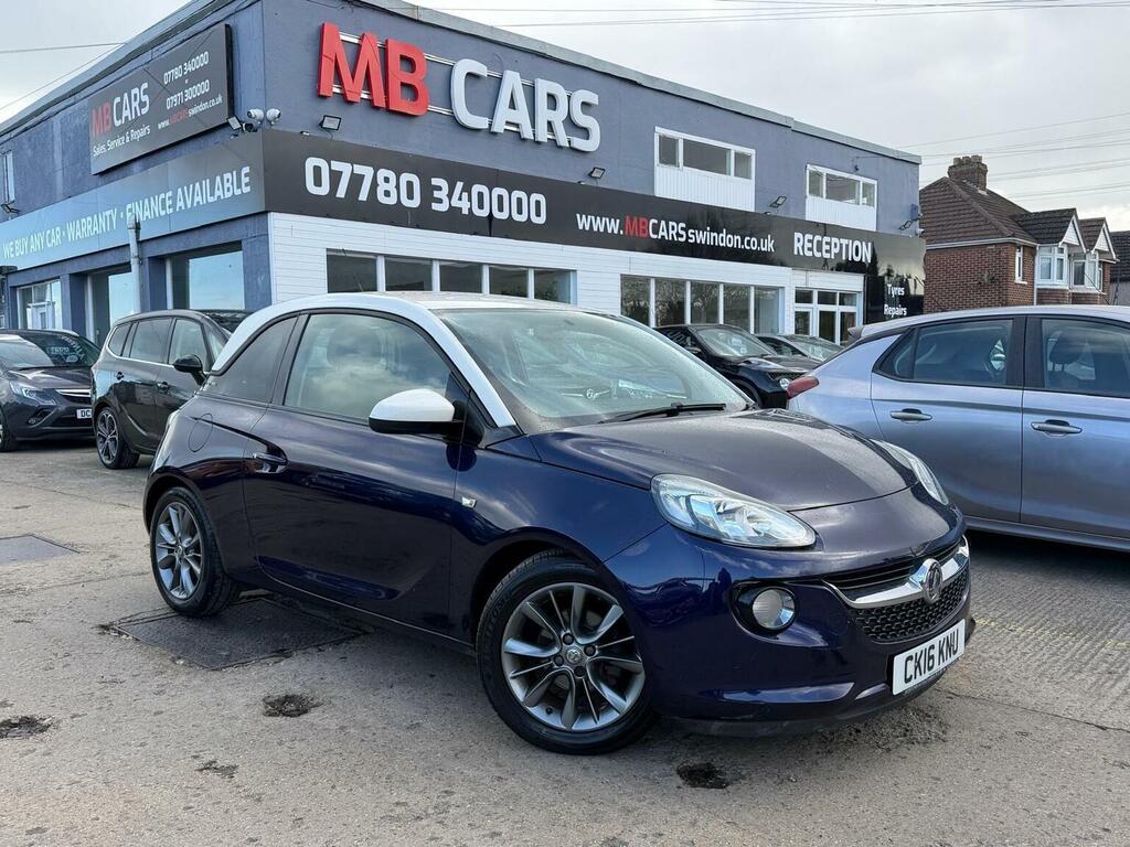 Vauxhall Adam 1.2I Jam Euro 6 Blue