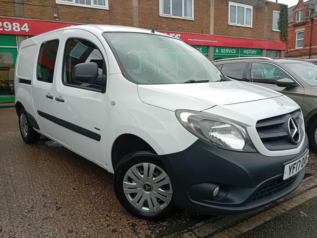 Mercedes-Benz CITAN 1.5 109 Cdi Blueefficiency Crew Van L3 Euro 5 S S White