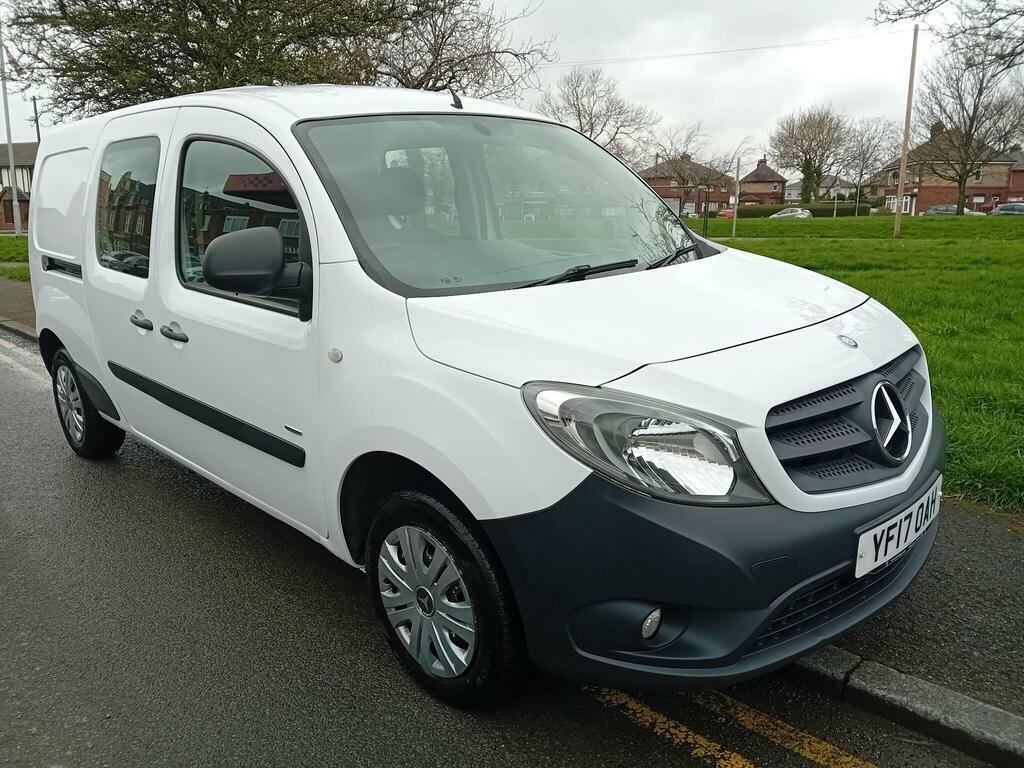 Mercedes-Benz CITAN 1.5 109 Cdi Blueefficiency Crew Van L3 Euro 5 S S YF17OAH White #2