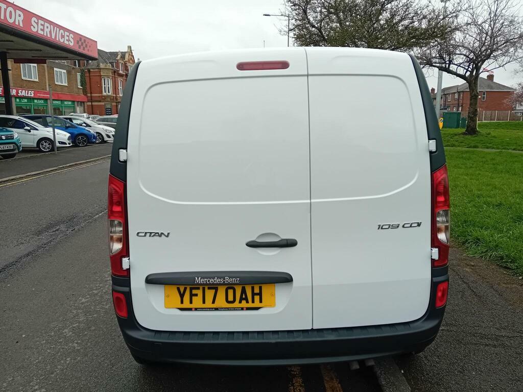 Mercedes-Benz CITAN 1.5 109 Cdi Blueefficiency Crew Van L3 Euro 5 S S YF17OAH White #6