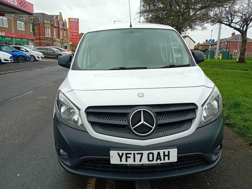 Mercedes-Benz CITAN 1.5 109 Cdi Blueefficiency Crew Van L3 Euro 5 S S YF17OAH White #5