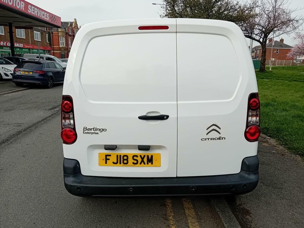 Citroen Berlingo 1.6 Bluehdi 625 Enterprise L1 FJ18SXM White #6