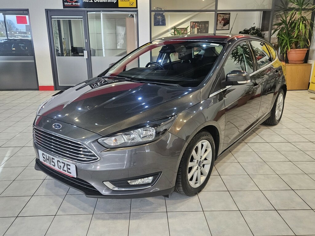 Ford Focus Hatchback 1.6 Tdci Titaniummb 201515 SH15GZE Grey #3