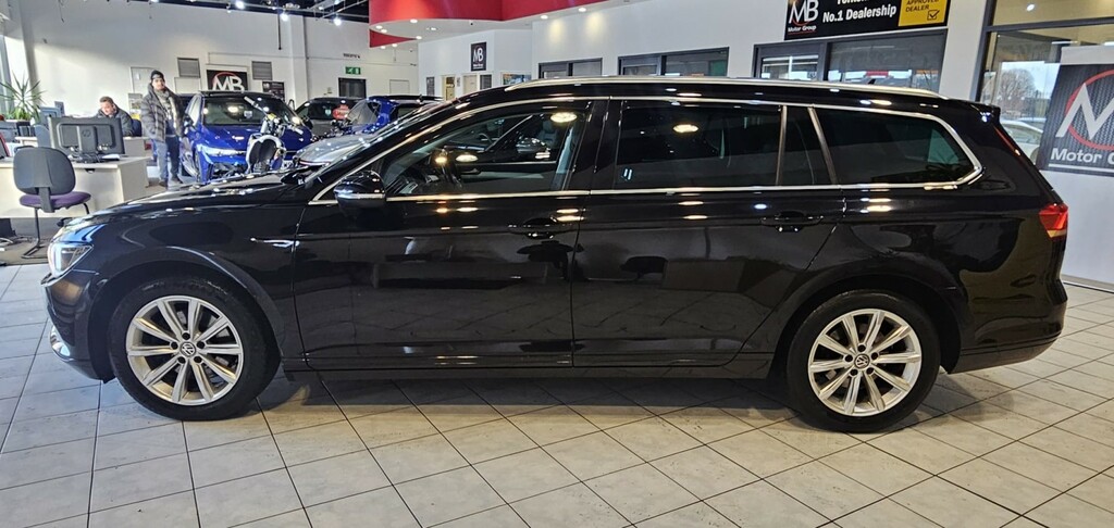 Volkswagen Passat Estate 2.0 Tdi Se Business 201867 WM67DGE Black #4