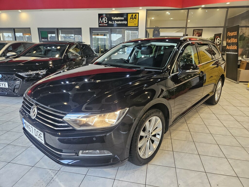 Volkswagen Passat Estate 2.0 Tdi Se Business 201867 WM67DGE Black #3