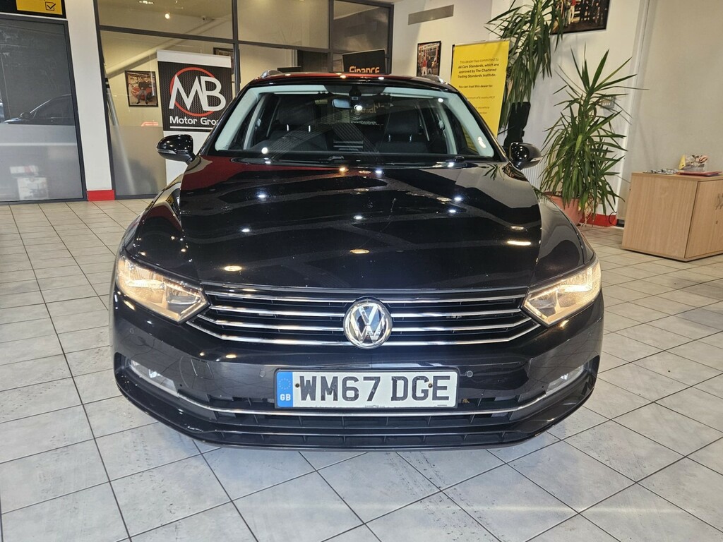 Volkswagen Passat Estate 2.0 Tdi Se Business 201867 WM67DGE Black #2