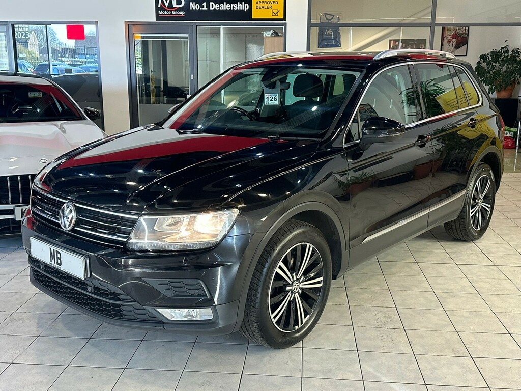 Volkswagen Tiguan Suv 2.0 Tdi Bluemotion Tech Se Navigation 201666 OV66HPN Black #3