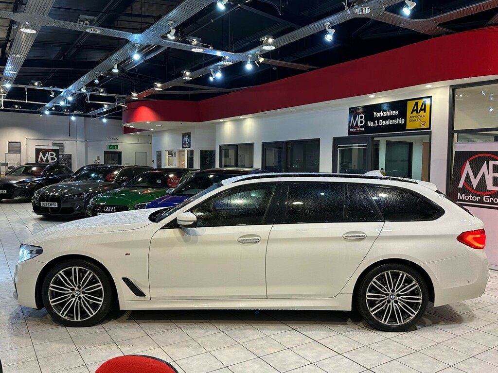 BMW 5 Series Estate 2.0 520D M Sport Touring 201767 YH67OTS White #5