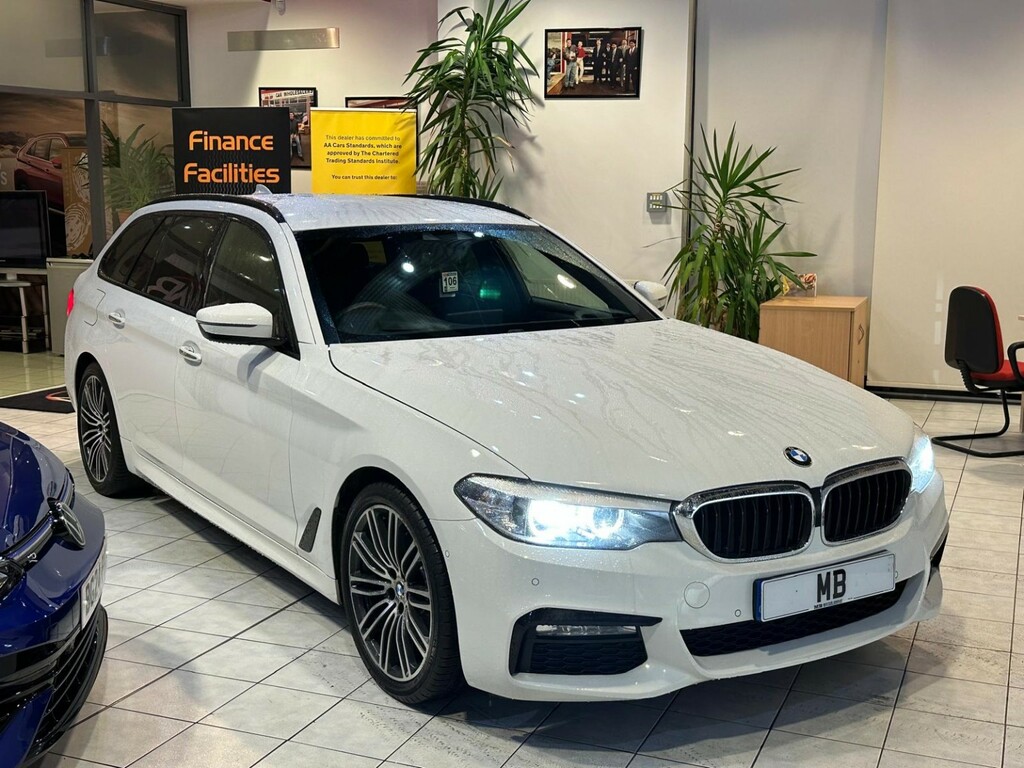 BMW 5 Series Estate 2.0 520D M Sport Touring 201767 YH67OTS White #3