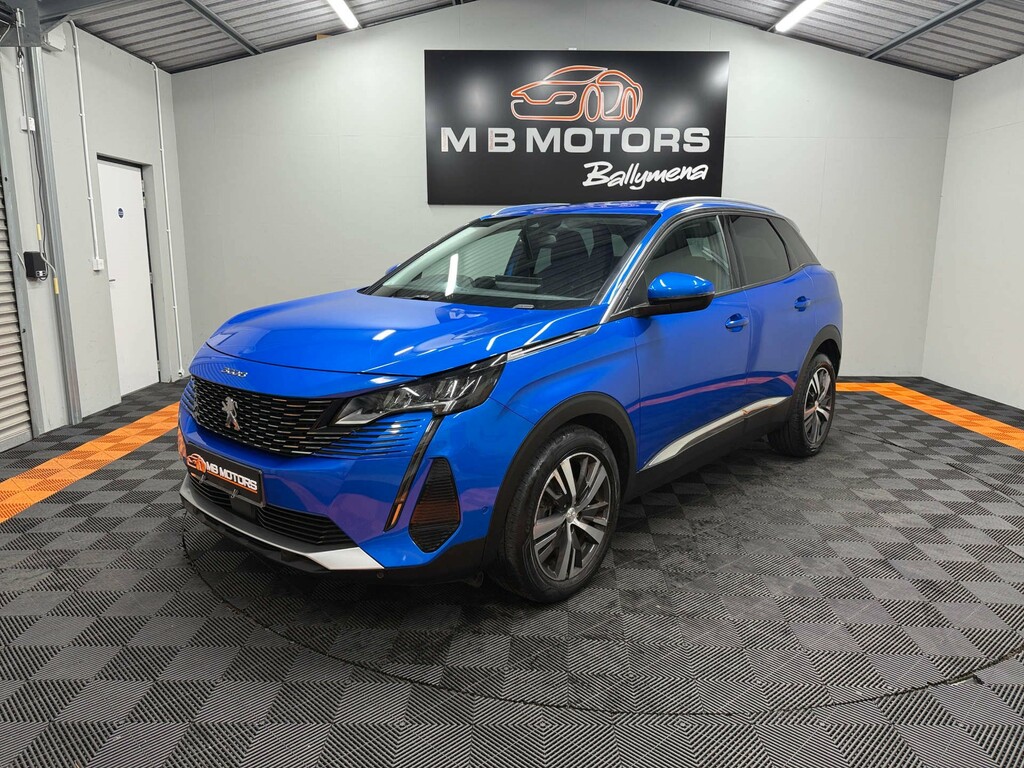 Peugeot 3008 Allure Premium Puretech Ss SH21FCE Blue #3