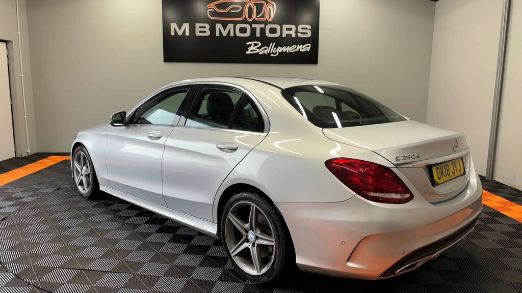 Mercedes-Benz C Class Amg Line D DK18JYJ Silver #2