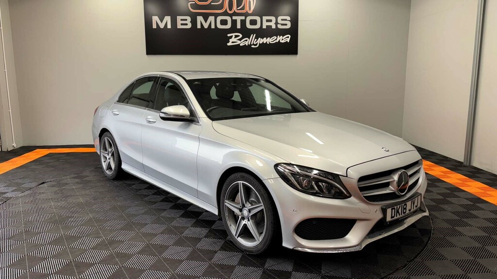 Mercedes-Benz C Class Amg Line D Silver