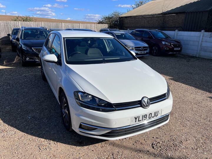 Volkswagen Golf 1.6 Tdi Match Dsg Euro 6 Ss White