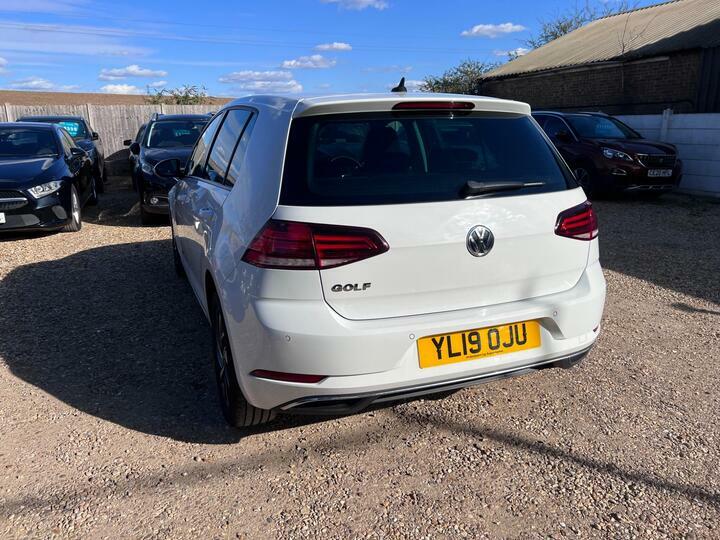 Volkswagen Golf 1.6 Tdi Match Dsg Euro 6 Ss YL19OJU White #3