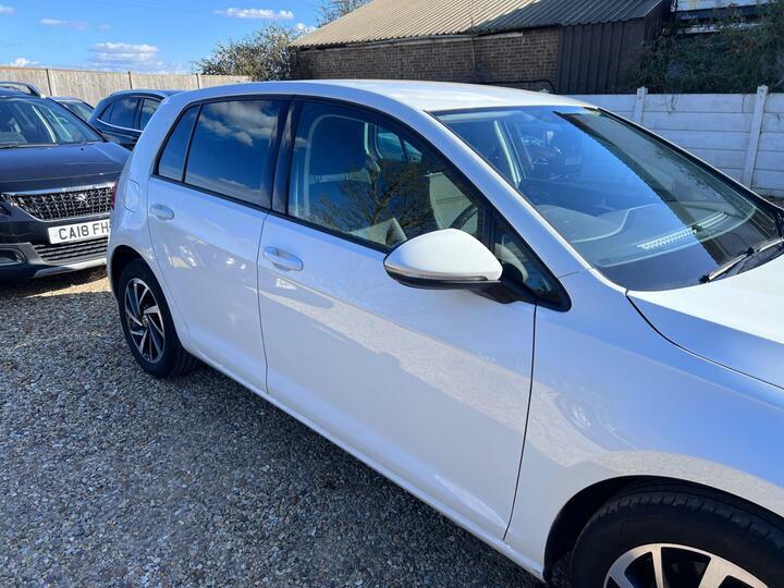 Volkswagen Golf 1.6 Tdi Match Dsg Euro 6 Ss YL19OJU White #6