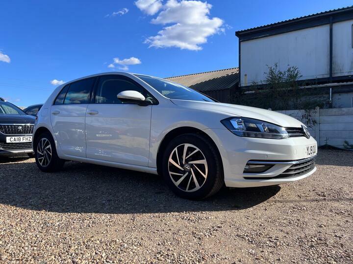 Volkswagen Golf 1.6 Tdi Match Dsg Euro 6 Ss YL19OJU White #5
