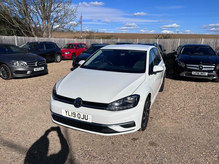 Volkswagen Golf 1.6 Tdi Match Dsg Euro 6 Ss YL19OJU White #2