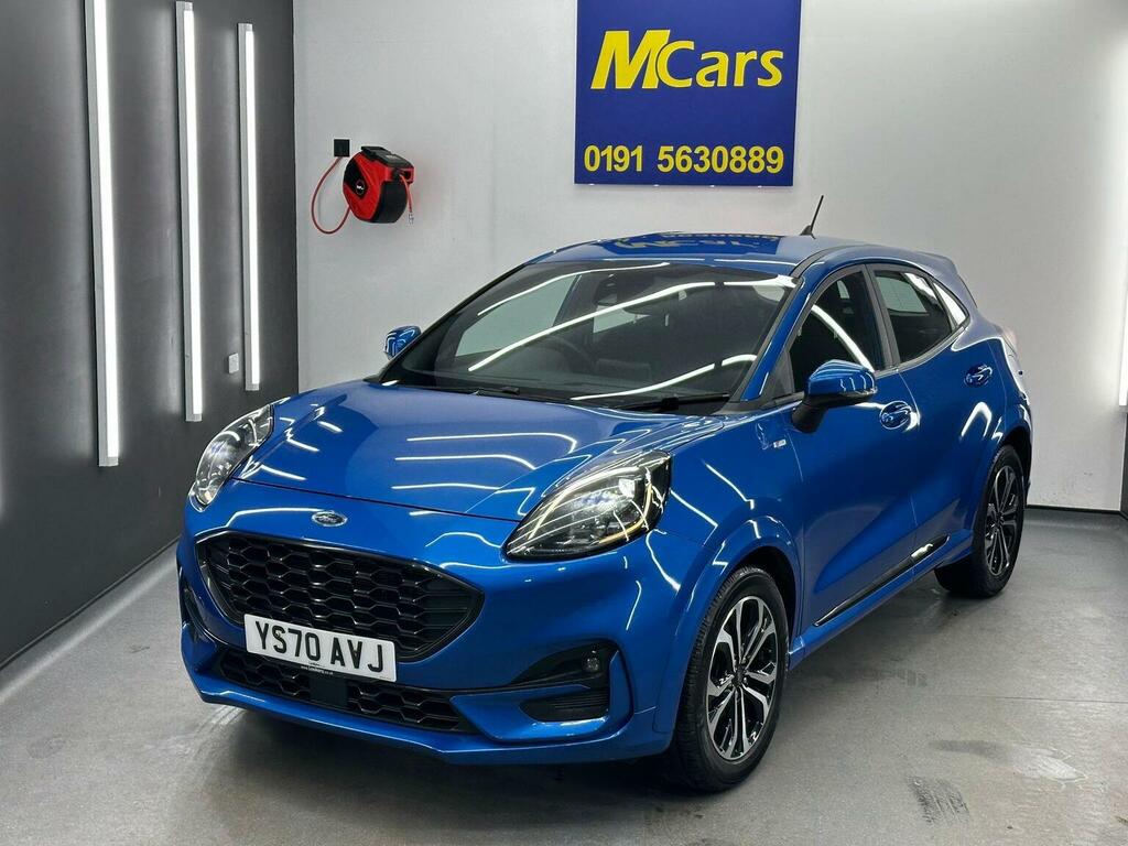 Ford Puma Suv 1.0T Ecoboost Mhev St-line Euro 6 Ss 2 YS70AVJ Blue #4