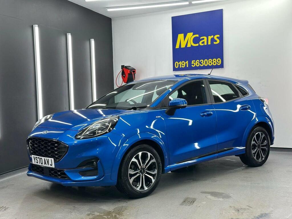 Ford Puma Suv 1.0T Ecoboost Mhev St-line Euro 6 Ss 2 YS70AVJ Blue #2