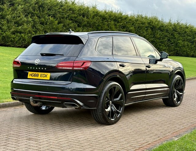 Volkswagen Touareg 3.0 Tdi V6 R-line HG68EGK Blue #3