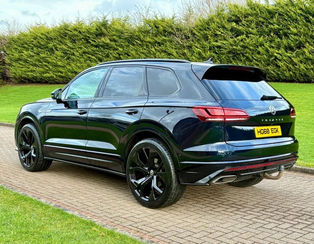 Volkswagen Touareg 3.0 Tdi V6 R-line HG68EGK Blue #4