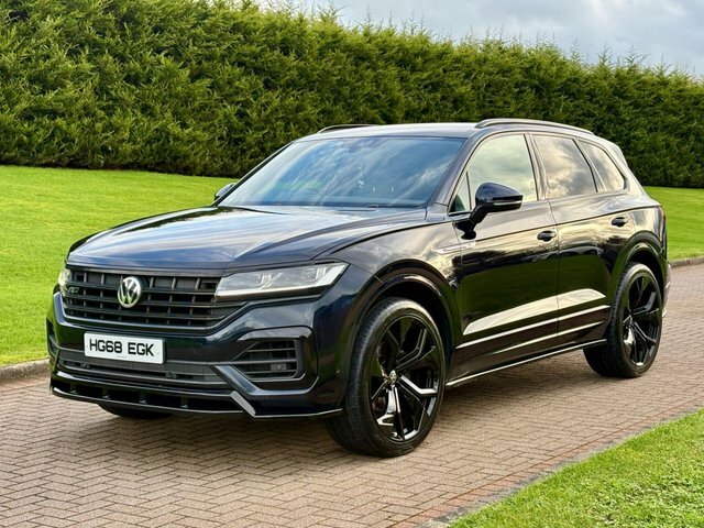 Volkswagen Touareg 3.0 Tdi V6 R-line HG68EGK Blue #2