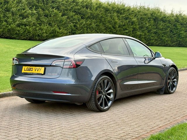 Tesla Model 3 Dual Motor Performance Saloon LG20VVY Grey #3
