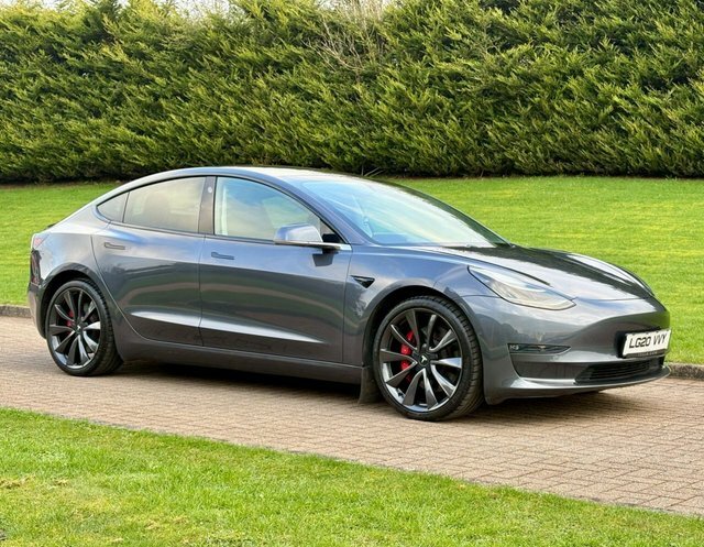 Tesla Model 3 Dual Motor Performance Saloon LG20VVY Grey #5