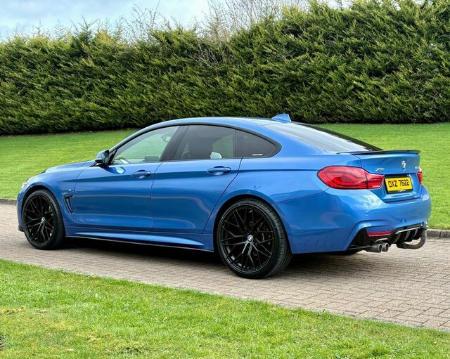 BMW 4 Series Gran Coupe 2.0 420D M Sport OXZ7622 Blue #6