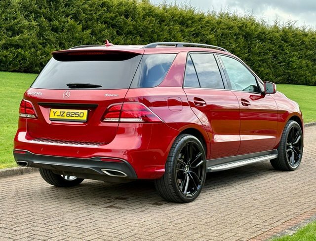 Mercedes-Benz GLE Class 2.1 Gle250d Amg Line YJZ8250 Red #3