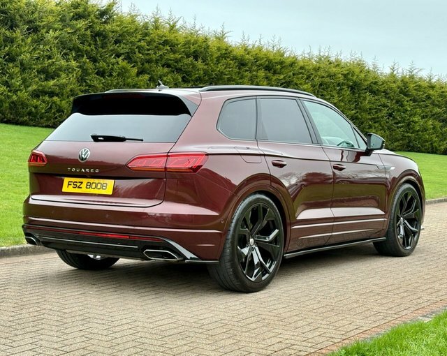 Volkswagen Touareg 3.0 Tdi V6 Black FSZ8008 Red #3