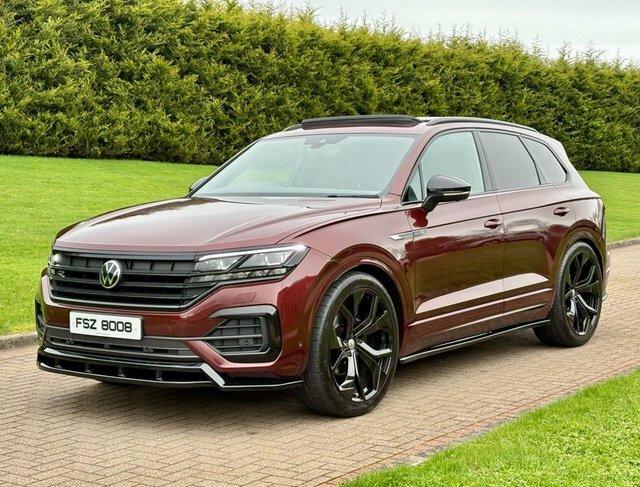 Volkswagen Touareg 3.0 Tdi V6 Black FSZ8008 Red #2
