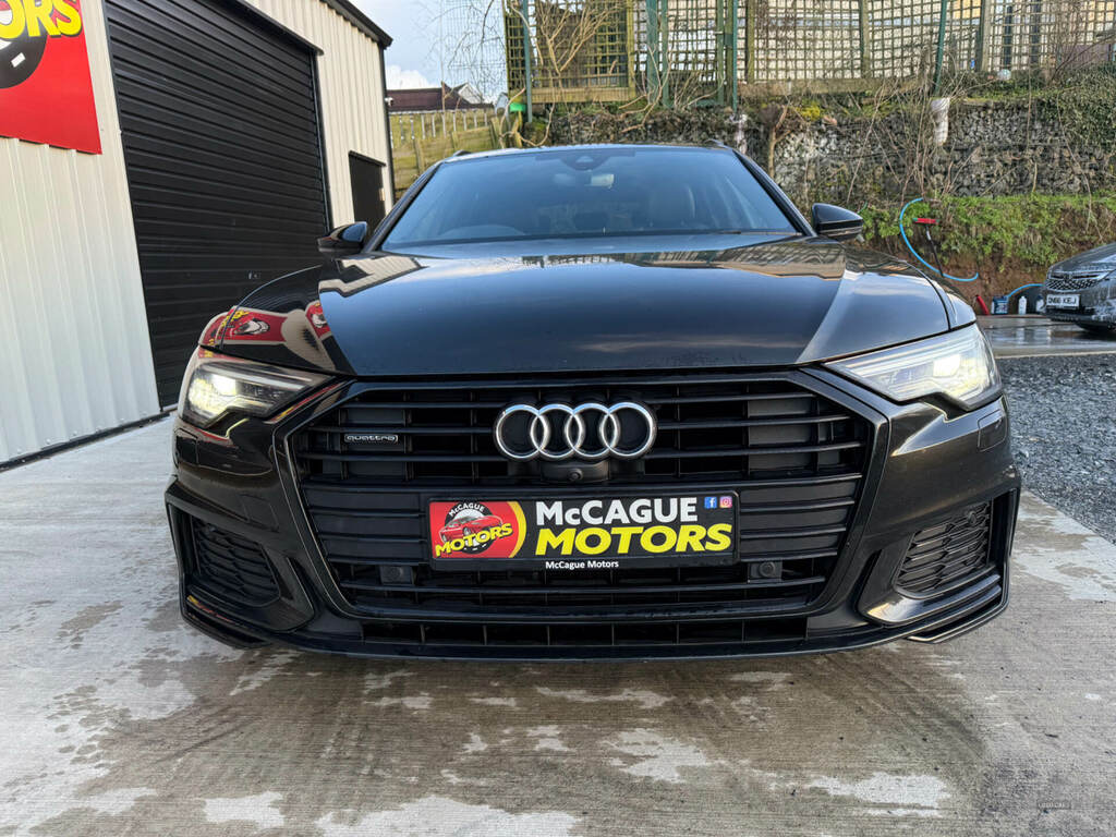 Audi A6 40 Tdi Quattro Black Edition S Tronic SJZ999 Grey #4