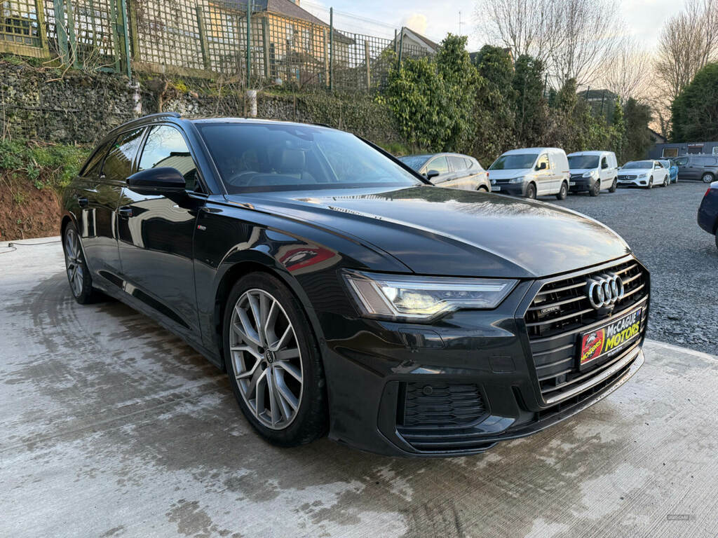 Audi A6 40 Tdi Quattro Black Edition S Tronic SJZ999 Grey #6