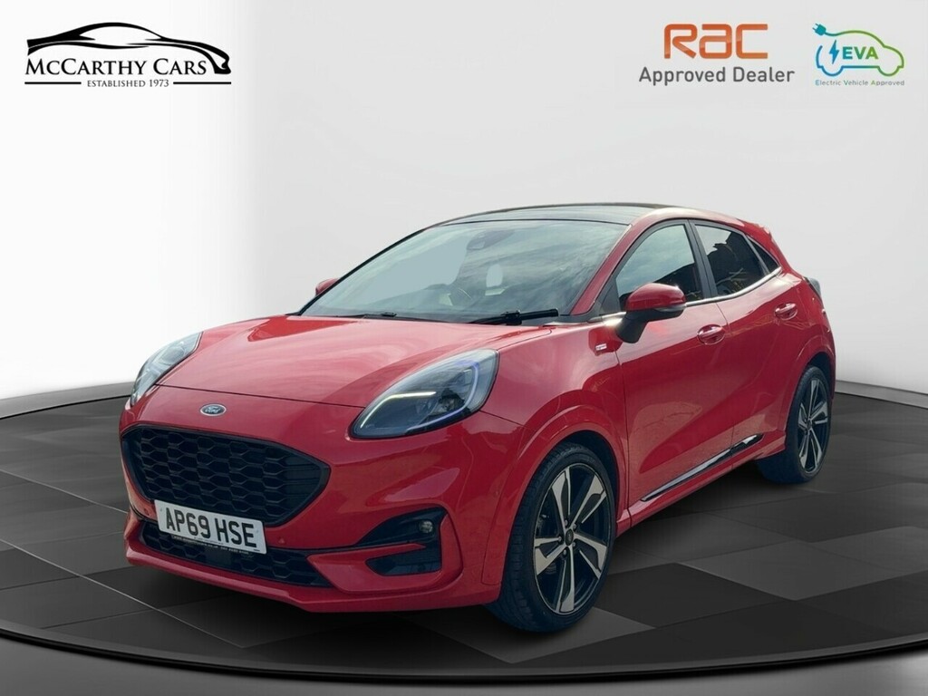 Ford Puma T Ecoboost Mhev St-line X First Edition Plus Red