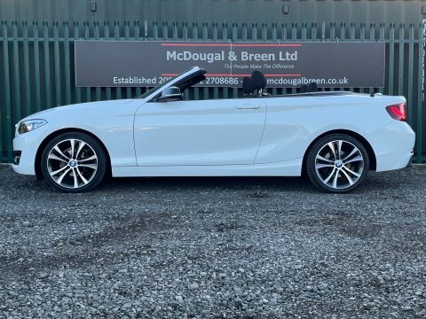 BMW 2 Series 218D Sport White #3