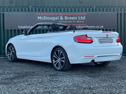 BMW 2 Series 218D Sport White #4