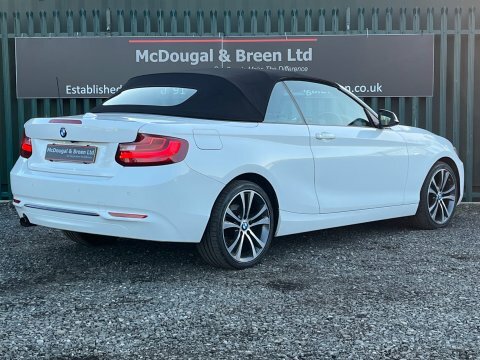 BMW 2 Series 218D Sport White #6