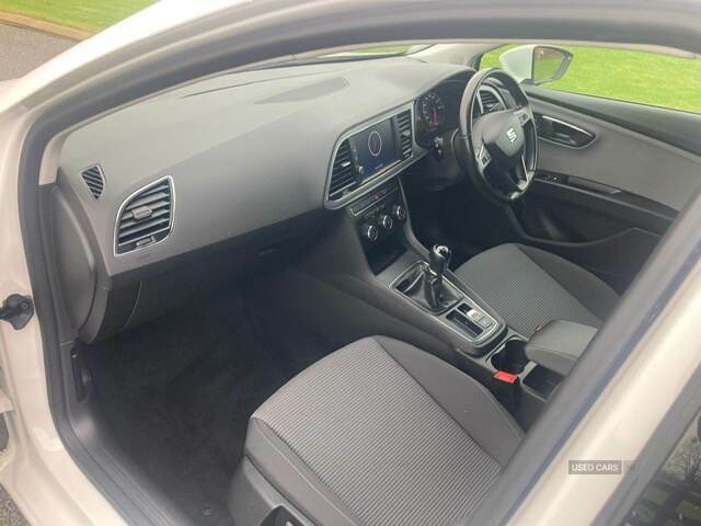 Seat Leon 1.6 Tdi Se Dynamic Ez KR20EFN White #5