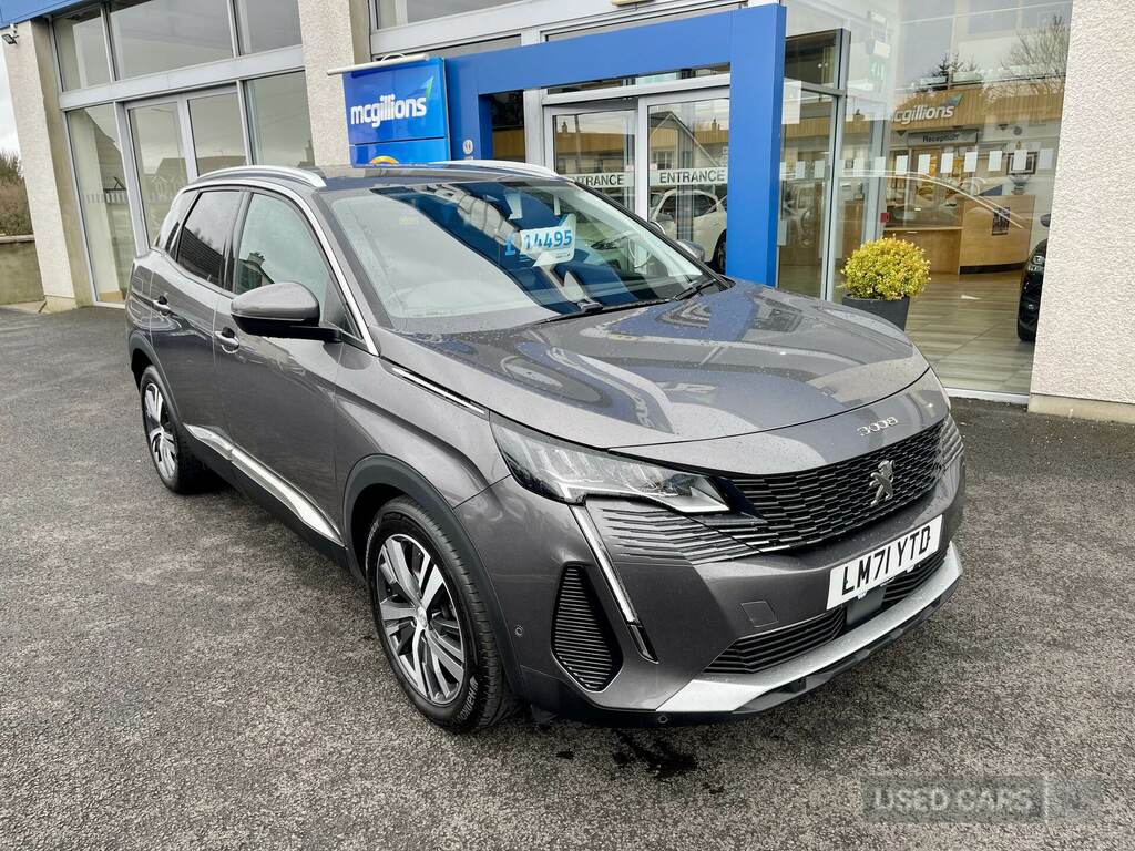 Peugeot 3008 1.2 Puretech Allure Premium LM71YTD Grey #2