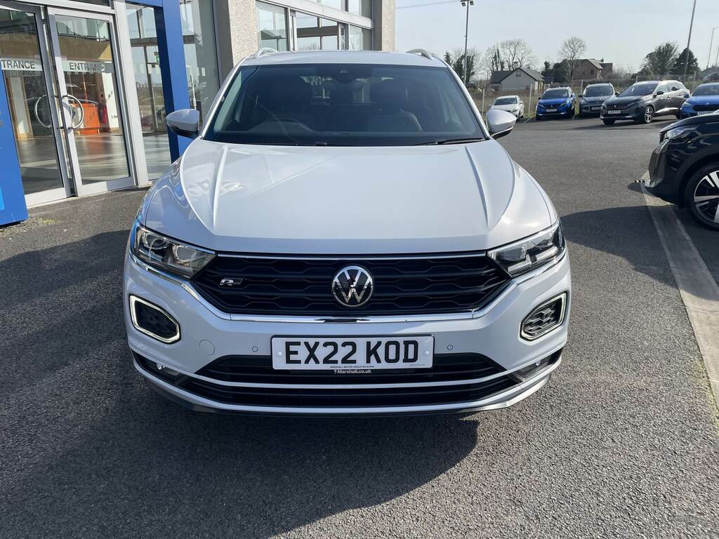 Volkswagen T-Roc 1.5 Tsi Evo R-line EX22KOD Silver #4