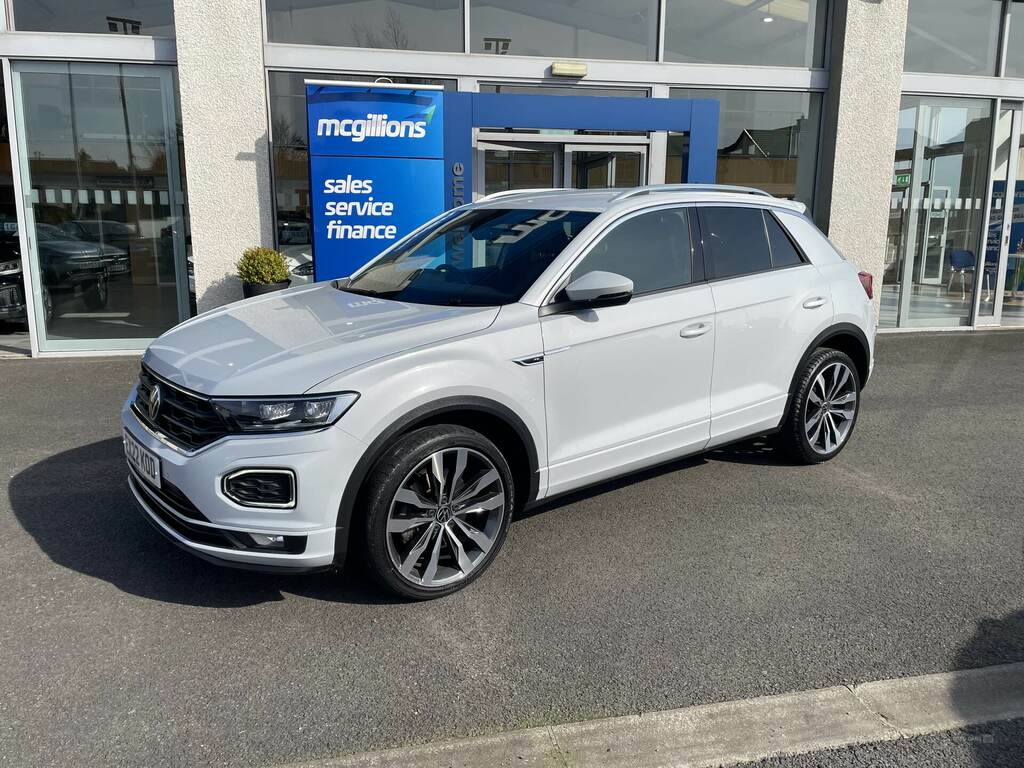 Volkswagen T-Roc 1.5 Tsi Evo R-line EX22KOD Silver #2