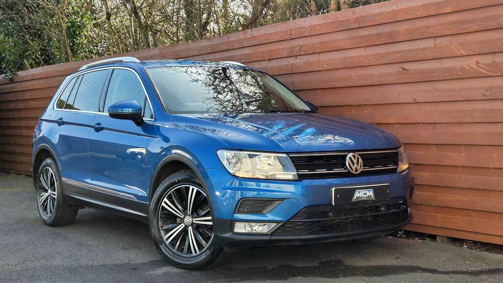 Volkswagen Tiguan 2.0 Tdi 150 Se Nav CGZ6269 Blue #2