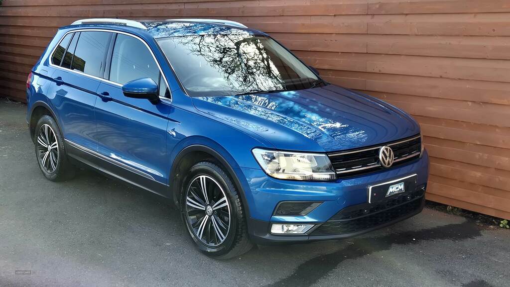 Volkswagen Tiguan 2.0 Tdi 150 Se Nav CGZ6269 Blue #3