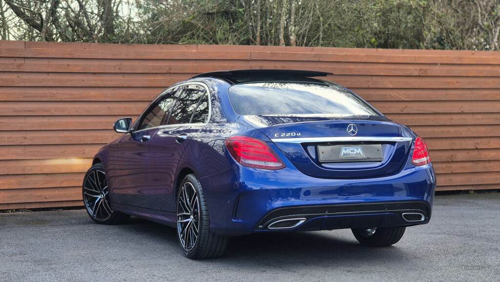 Mercedes-Benz C Class C220d Amg Line Premium 9G-tronic VU17AKK Blue #6